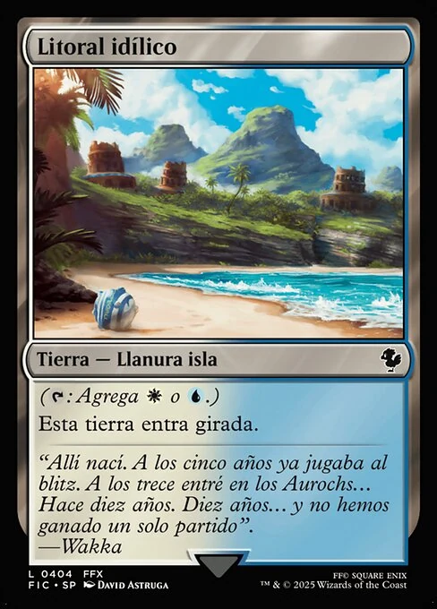 Litoral idílico