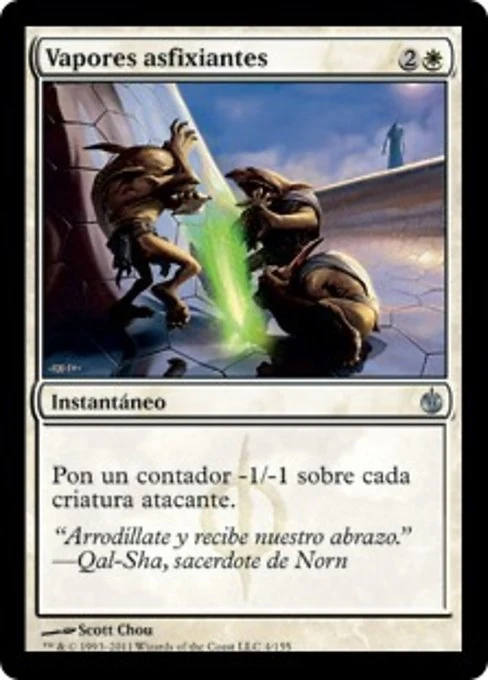 Vapores asfixiantes