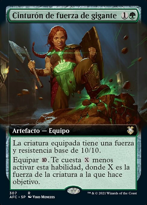 Cinturón de fuerza de gigante