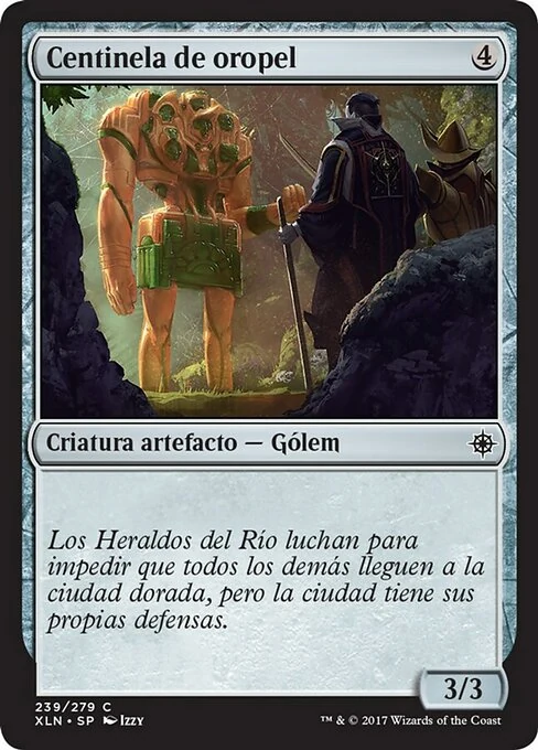 Centinela de oropel