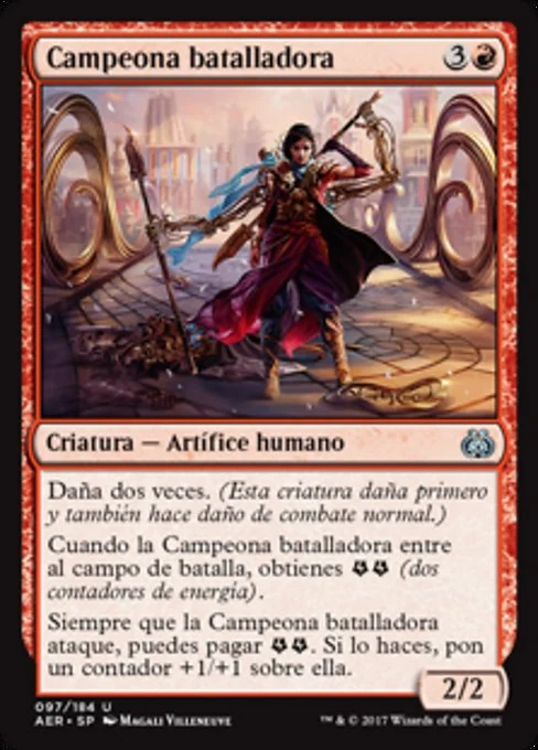 Campeona batalladora