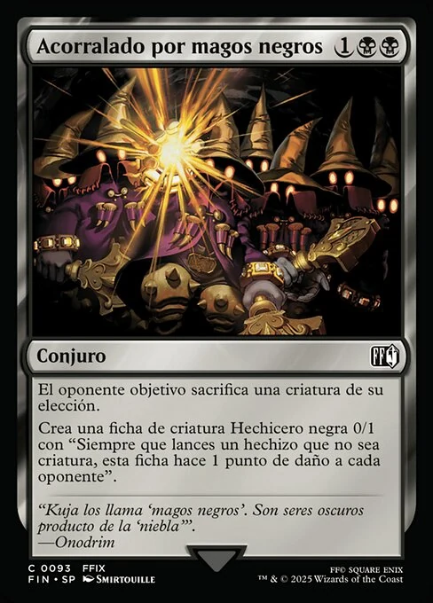 Acorralado por magos negros