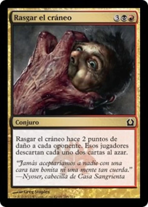 Rasgar el cráneo