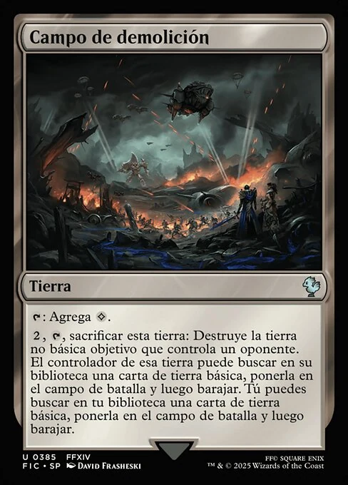Campo de demolición