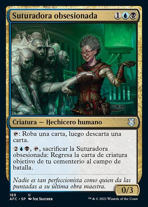 Suturadora obsesionada