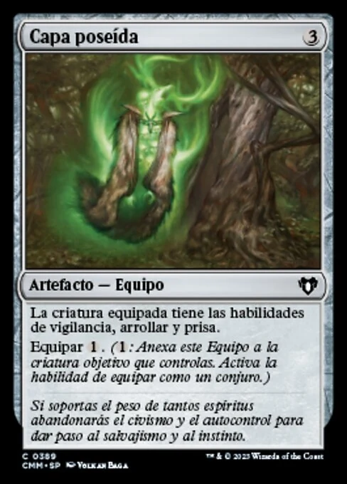 Capa poseída