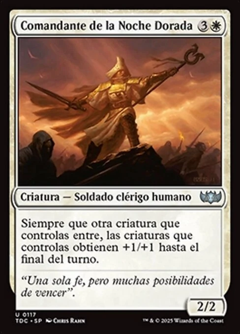 Comandante de la Noche Dorada