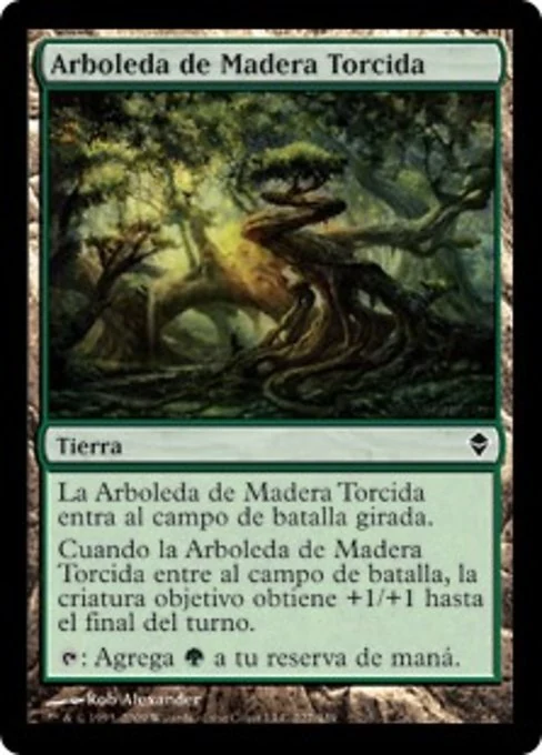 Arboleda de Madera Torcida
