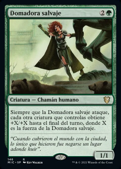 Domadora salvaje