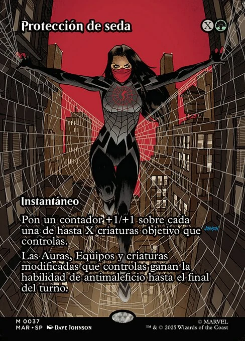 Protección de seda