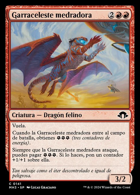 Garraceleste medradora