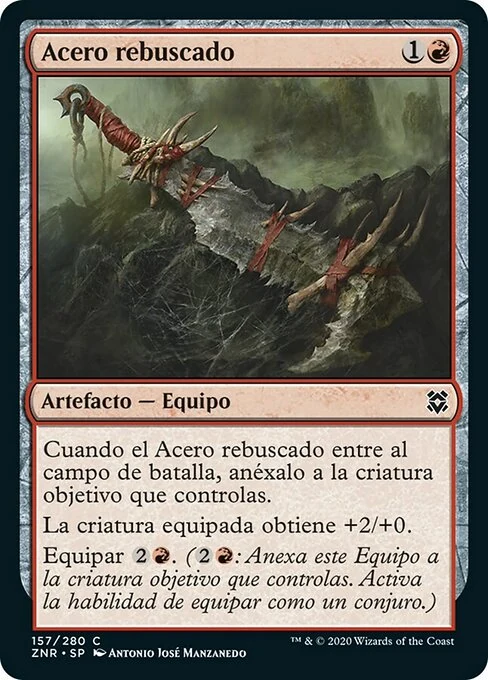 Acero rebuscado