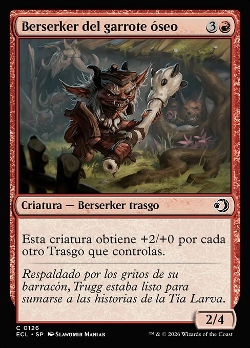 Berserker del garrote óseo