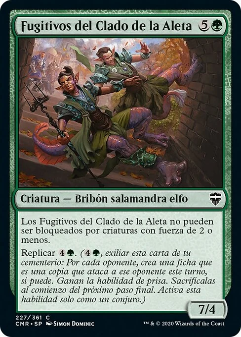 Fugitivos del Clado de la Aleta