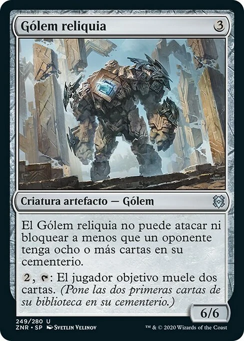 Gólem reliquia