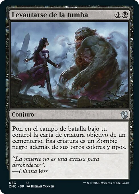 Levantarse de la tumba