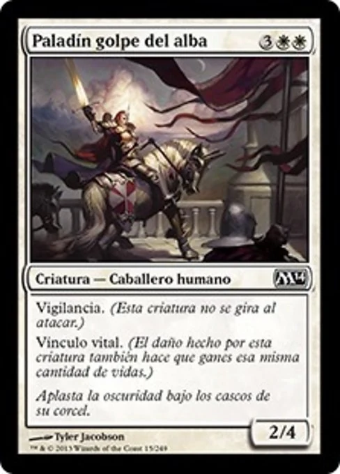 Paladín golpe del alba