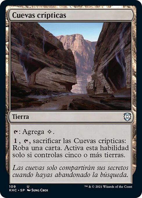 Cuevas crípticas