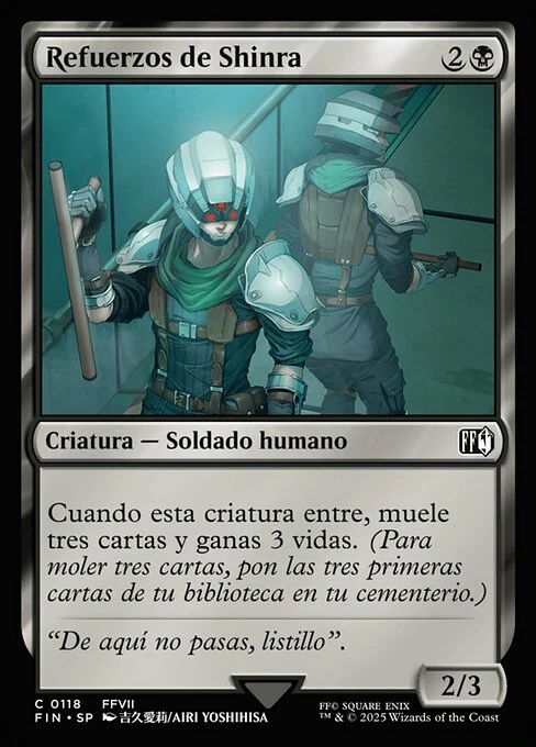 Refuerzos de Shinra