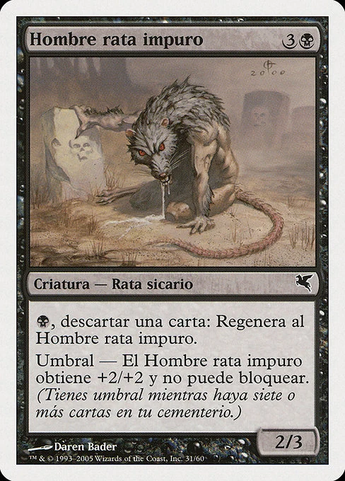 Hombre rata impuro