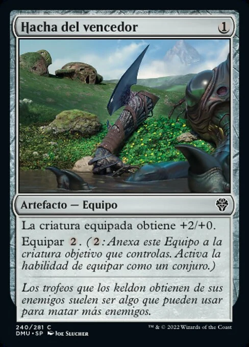 Hacha del vencedor