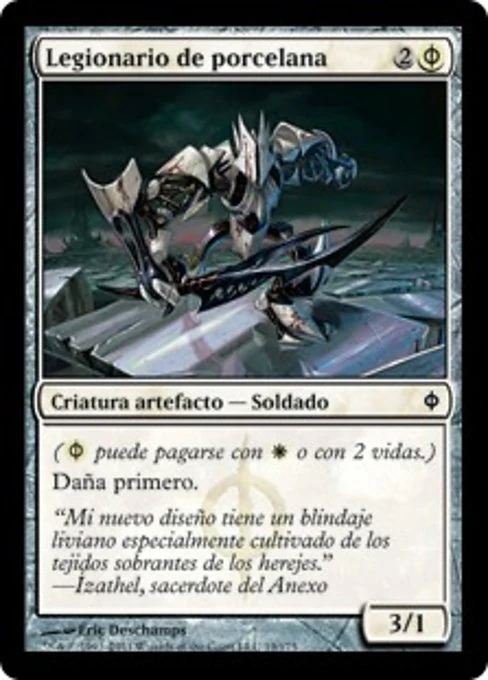 Legionario de porcelana