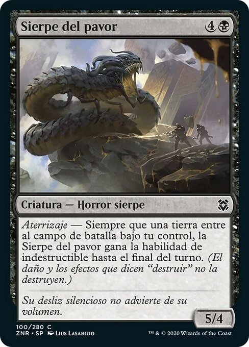 Sierpe del pavor