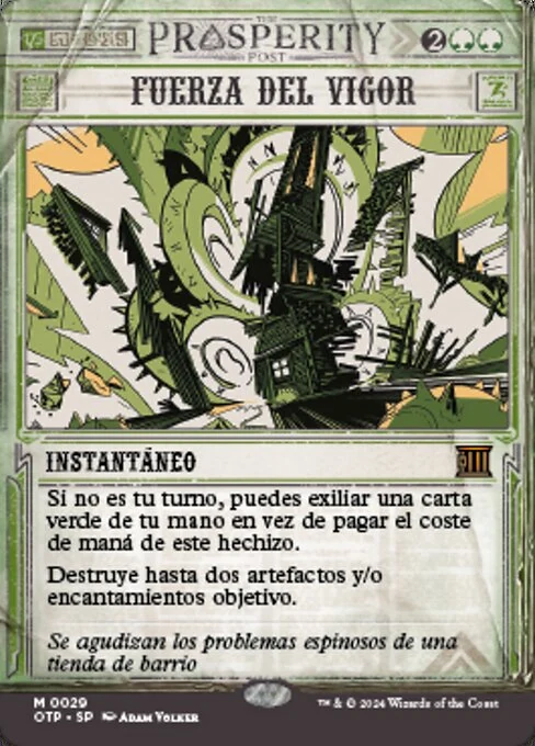 Fuerza del vigor