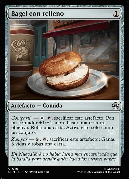 Bagel con relleno