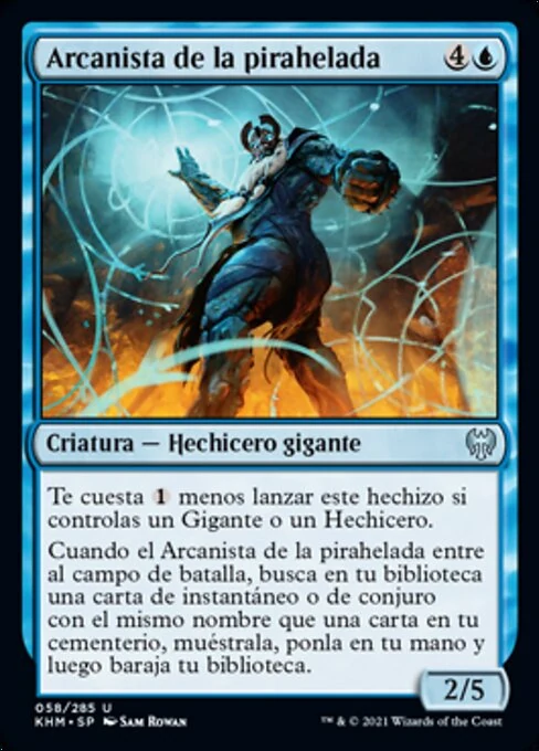 Arcanista de la pirahelada