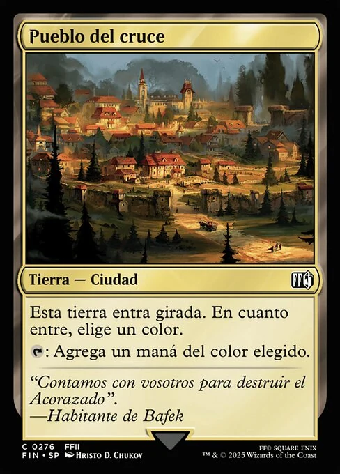 Pueblo del cruce