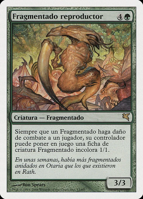 Fragmentado reproductor