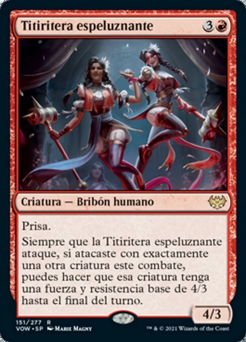 Titiritera espeluznante