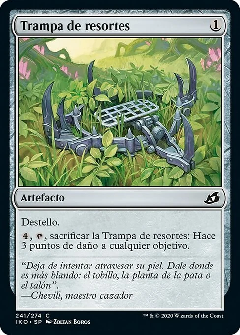 Trampa de resortes