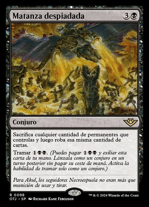 Matanza despiadada