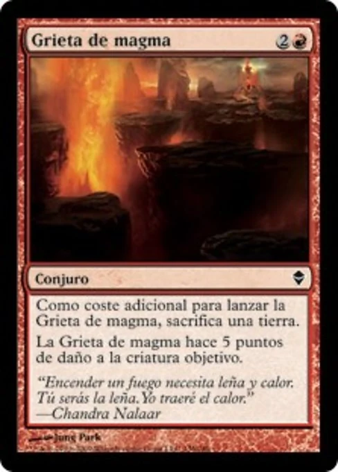 Grieta de magma