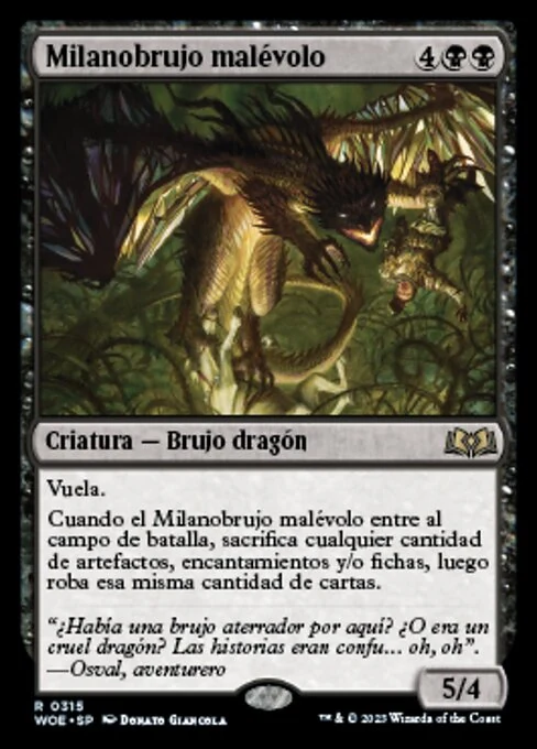Milanobrujo malévolo