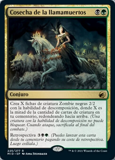 Cosecha de la llamamuertos