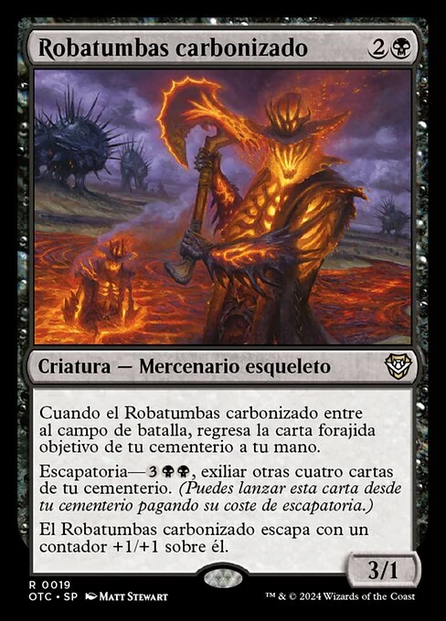 Robatumbas carbonizado