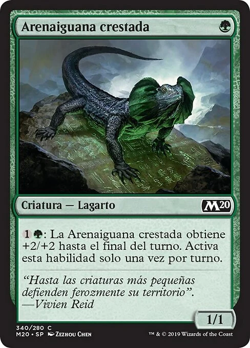 Arenaiguana crestada