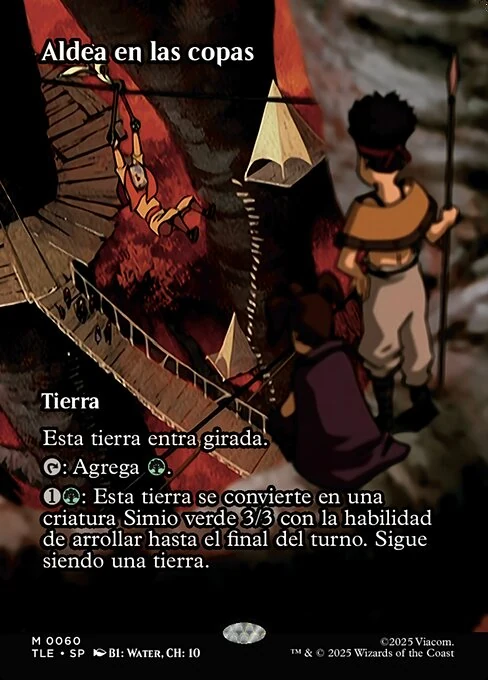 Aldea en las copas