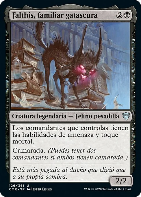 Falthis, familiar gatascura