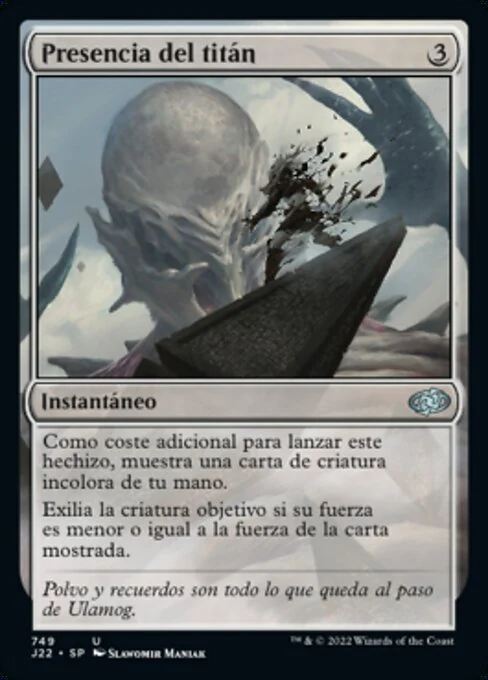 Presencia del titán