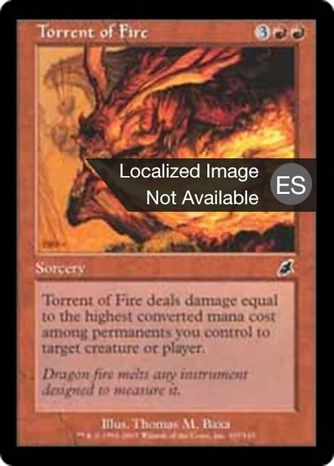 Torrente de fuego