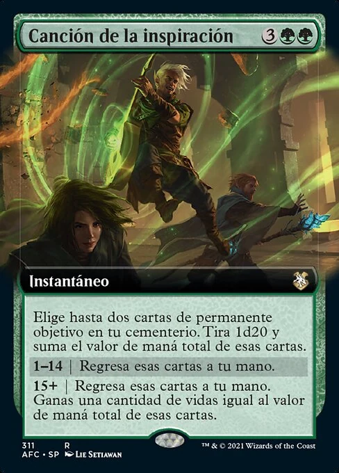 Canción de la inspiración