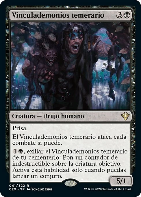 Vinculademonios temerario