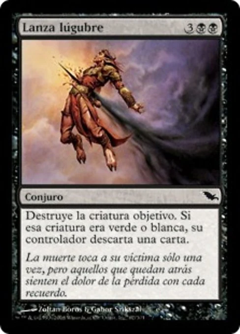 Lanza lúgubre