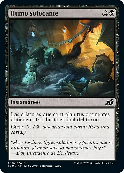 Humo sofocante