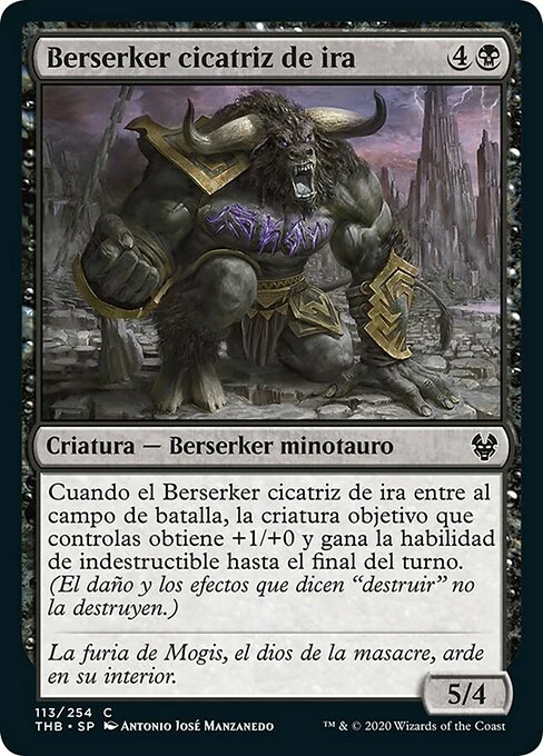 Berserker cicatriz de ira