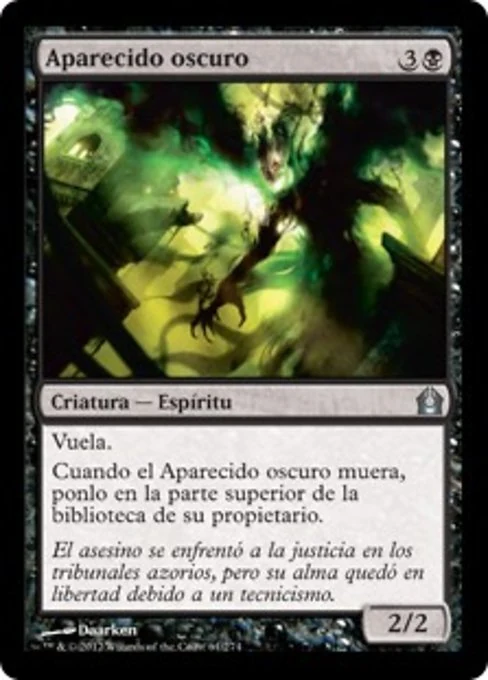 Aparecido oscuro